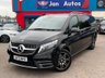 USED 2022 72 MERCEDES-BENZ V-CLASS 2.0 V220d AMG Line MPV 5dr Diesel G-Tronic+ Euro 6 (s/s) XLWB (163 ps) 1owner+Nav+Camera+Leather+XLWB