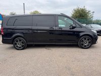 USED 2022 22 MERCEDES-BENZ V-CLASS 2.0 V300d AMG Line MPV 5dr Diesel G-Tronic+ Euro 6 (s/s) XLWB (237 ps) V300+AMG Line+XLWB+8seats+VatQ