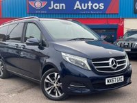 USED 2018 67 MERCEDES-BENZ V-CLASS 2.2 V250d Sport MPV 5dr Diesel G-Tronic+ Euro 6 (s/s) 8 Seat LWB (190 ps) Pan/Roof+360Camera+Nav+1owner