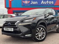 USED 2016 66 LEXUS NX 2.5 300h Luxury SUV 5dr Petrol Hybrid E-CVT 4WD Euro 6 (s/s) (197 ps) Pan/Roof+Nav+Camera+Leather