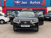 USED 2016 66 LEXUS NX 2.5 300h Luxury SUV 5dr Petrol Hybrid E-CVT 4WD Euro 6 (s/s) (197 ps) Pan/Roof+Nav+Camera+Leather