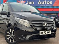 USED 2023 73 MERCEDES-BENZ VITO 2.0 116 CDI SELECT Tourer Double Cab 5dr Diesel G-Tronic RWD L3 Euro 6 (s/s) (163 ps) Auto+9seat+A/C+Camera+Warranty