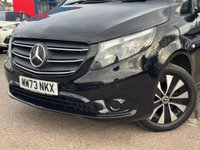 USED 2023 73 MERCEDES-BENZ VITO 2.0 116 CDI SELECT Tourer Double Cab 5dr Diesel G-Tronic RWD L3 Euro 6 (s/s) (163 ps) Auto+9seat+A/C+Camera+Warranty
