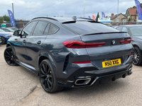 USED 2020 M BMW X6 3.0 M50d SUV 5dr Diesel Auto xDrive Euro 6 (s/s) (400 ps) RedLeather+HUD+360Cam+H/Kardon