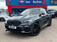 USED 2020 M BMW X6 3.0 M50d SUV 5dr Diesel Auto xDrive Euro 6 (s/s) (400 ps) RedLeather+HUD+360Cam+H/Kardon