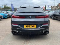 USED 2020 M BMW X6 3.0 M50d SUV 5dr Diesel Auto xDrive Euro 6 (s/s) (400 ps) RedLeather+HUD+360Cam+H/Kardon