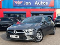 USED 2022 22 MERCEDES-BENZ A-CLASS 1.3 A180 Sport Edition (Executive) Hatchback 5dr Petrol 7G-DCT Euro 6 (s/s) (136 ps) AppleCarPlay+Nav+Camera+Ulez