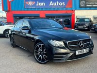 USED 2018 68 MERCEDES-BENZ E-CLASS 3.0 E43 V6 AMG (Premium) Saloon 4dr Petrol G-Tronic+ 4MATIC Euro 6 (s/s) (401 ps) Panramic Roof+DigiDash+Ambeint