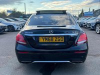 USED 2018 68 MERCEDES-BENZ E-CLASS 3.0 E43 V6 AMG (Premium) Saloon 4dr Petrol G-Tronic+ 4MATIC Euro 6 (s/s) (401 ps) Panramic Roof+DigiDash+Ambeint