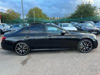 USED 2018 68 MERCEDES-BENZ E-CLASS 3.0 E43 V6 AMG (Premium) Saloon 4dr Petrol G-Tronic+ 4MATIC Euro 6 (s/s) (401 ps) Panramic Roof+DigiDash+Ambeint