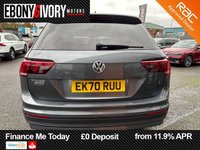 USED 2021 70 VOLKSWAGEN TIGUAN ALLSPACE 2.0 TDI Match SUV 5dr Diesel DSG Euro 6 (s/s) (150 ps) VOLKSWAGEN SERVICE HISTORY BOOK PACK SERVICED AS REQUIRED AND 1 YEAR MOT WITHIN THE SALE