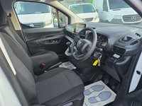 USED 2024 24 TOYOTA PROACE CITY White 1.5 BlueHDi Active Short Van, 14,999 miles, 1 owner, Euro 6 ULEZ, 6-Speed, Bluetooth, A/C, Rear Sensors, FSH, great spec, + VAT @ 20%. This 2024 Toyota PROACE CITY Active Short Panel Van SWB Euro 6 (s/s) 5dr boasts exceptionally low mileage for its age, having covered just 14999 miles, and has been owned by only one careful owner. This versatile BlueHDi Active model is equipped with a reliable 1.5L Diesel Engine and meets Euro 6 emission standards. For your convenience, it features automatic headlights that switch on when needed, manual air conditioning to keep you comfortable, and Bluetooth connectivity for seamless phone inte