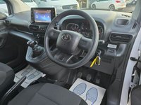 USED 2024 24 TOYOTA PROACE CITY White 1.5 BlueHDi Active Short Van, 14,999 miles, 1 owner, Euro 6 ULEZ, 6-Speed, Bluetooth, A/C, Rear Sensors, FSH, great spec, + VAT @ 20%. This 2024 Toyota PROACE CITY Active Short Panel Van SWB Euro 6 (s/s) 5dr boasts exceptionally low mileage for its age, having covered just 14999 miles, and has been owned by only one careful owner. This versatile BlueHDi Active model is equipped with a reliable 1.5L Diesel Engine and meets Euro 6 emission standards. For your convenience, it features automatic headlights that switch on when needed, manual air conditioning to keep you comfortable, and Bluetooth connectivity for seamless phone inte