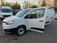 USED 2024 24 TOYOTA PROACE CITY White 1.5 BlueHDi Active Short Van, 14,999 miles, 1 owner, Euro 6 ULEZ, 6-Speed, Bluetooth, A/C, Rear Sensors, FSH, great spec, + VAT @ 20%. This 2024 Toyota PROACE CITY Active Short Panel Van SWB Euro 6 (s/s) 5dr boasts exceptionally low mileage for its age, having covered just 14999 miles, and has been owned by only one careful owner. This versatile BlueHDi Active model is equipped with a reliable 1.5L Diesel Engine and meets Euro 6 emission standards. For your convenience, it features automatic headlights that switch on when needed, manual air conditioning to keep you comfortable, and Bluetooth connectivity for seamless phone inte