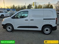 USED 2024 24 TOYOTA PROACE CITY White 1.5 BlueHDi Active Short Van, 14,999 miles, 1 owner, Euro 6 ULEZ, 6-Speed, Bluetooth, A/C, Rear Sensors, FSH, great spec, + VAT @ 20%. This 2024 Toyota PROACE CITY Active Short Panel Van SWB Euro 6 (s/s) 5dr boasts exceptionally low mileage for its age, having covered just 14999 miles, and has been owned by only one careful owner. This versatile BlueHDi Active model is equipped with a reliable 1.5L Diesel Engine and meets Euro 6 emission standards. For your convenience, it features automatic headlights that switch on when needed, manual air conditioning to keep you comfortable, and Bluetooth connectivity for seamless phone inte