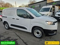 USED 2024 24 TOYOTA PROACE CITY White 1.5 BlueHDi Active Short Van, 14,999 miles, 1 owner, Euro 6 ULEZ, 6-Speed, Bluetooth, A/C, Rear Sensors, FSH, great spec, + VAT @ 20%. This 2024 Toyota PROACE CITY Active Short Panel Van SWB Euro 6 (s/s) 5dr boasts exceptionally low mileage for its age, having covered just 14999 miles, and has been owned by only one careful owner. This versatile BlueHDi Active model is equipped with a reliable 1.5L Diesel Engine and meets Euro 6 emission standards. For your convenience, it features automatic headlights that switch on when needed, manual air conditioning to keep you comfortable, and Bluetooth connectivity for seamless phone inte