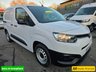 USED 2024 24 TOYOTA PROACE CITY White 1.5 BlueHDi Active Short Van, 14,999 miles, 1 owner, Euro 6 ULEZ, 6-Speed, Bluetooth, A/C, Rear Sensors, FSH, great spec, + VAT @ 20%. This 2024 Toyota PROACE CITY Active Short Panel Van SWB Euro 6 (s/s) 5dr boasts exceptionally low mileage for its age, having covered just 14999 miles, and has been owned by only one careful owner. This versatile BlueHDi Active model is equipped with a reliable 1.5L Diesel Engine and meets Euro 6 emission standards. For your convenience, it features automatic headlights that switch on when needed, manual air conditioning to keep you comfortable, and Bluetooth connectivity for seamless phone inte