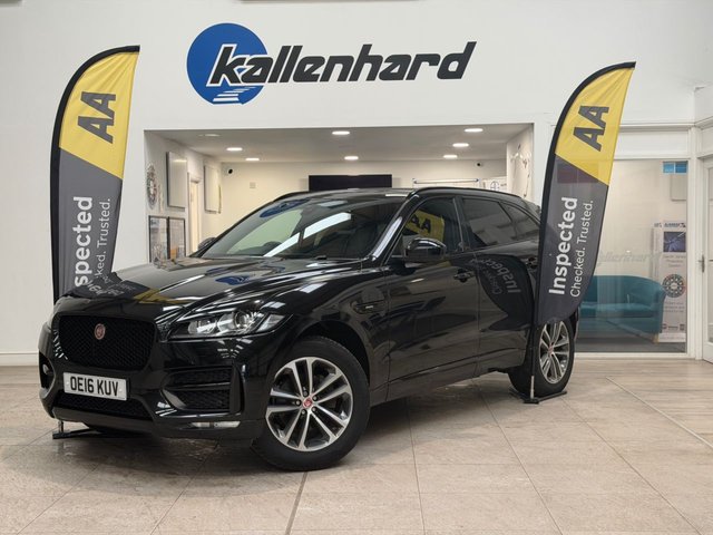 View our Jaguar F-Pace 2.0 D180 R-Sport SUV 5dr Diesel Auto AWD Euro 6 (s/s) (180 ps)