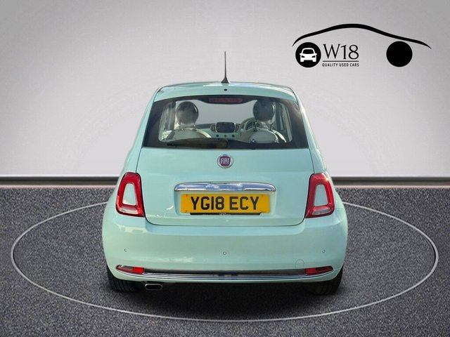 2018 FIAT 500 1.2 Lounge Hatchback 3dr Petrol Manual Euro 6 (s/s) (69 bhp) - Photo 4