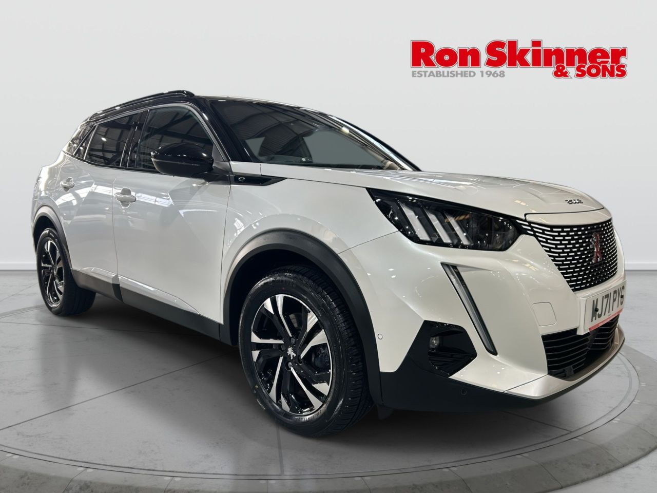 2021 71 PEUGEOT E-2008 50kWh GT SUV 5dr Electric Auto (136 ps)