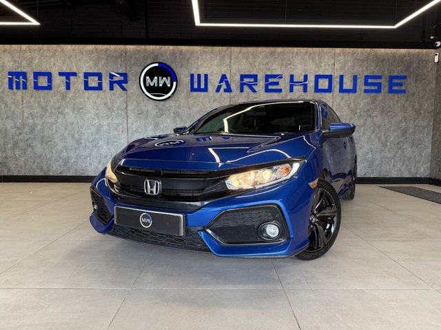 2017 HONDA CIVIC 1.0 VTEC Turbo SR Hatchback 5dr Petrol Manual Euro 6 (s/s) (129 ps)