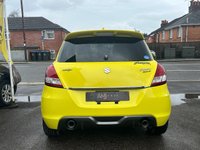 USED 2016 SUZUKI SWIFT 1.6 Sport Automatic Petrol Yellow 5dr JAPANESE IMPORTED SUZUKI SWIFT + GENUINE LOW MILEAGE + RARE 1.6 SPORT AUTOMATIC + CLEAN CONDITION THROUGHOUT + 12 MONTHS MOT/ FRESH SERVICE + FINISHED IN YELLOW COLOUR + SPEC INCLUDES CRUISE CONTROL, MULTI FUNCTION STEERING WHEEL, CD/ RADIO, SPORT INTERIOR, ISOFIX, A/C, TRACTION CONTROL, PRIVACY GLASS, ELECTRIC WINDOWS AND MIRRORS, ALLOY WHEELS + 3 MONTHS WARRANTY + 12 MONTHS AA BREAKDOWN COVER INCLUDED