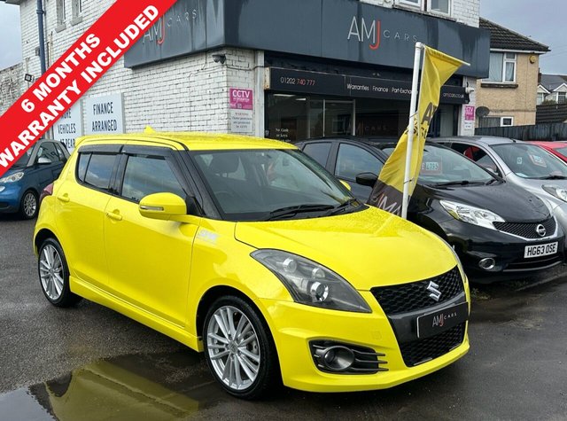 2016 SUZUKI SWIFT 1.6 Sport Automatic Petrol Yellow 5dr