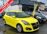 USED 2016 SUZUKI SWIFT 1.6 Sport Automatic Petrol Yellow 5dr JAPANESE IMPORTED SUZUKI SWIFT + GENUINE LOW MILEAGE + RARE 1.6 SPORT AUTOMATIC + CLEAN CONDITION THROUGHOUT + 12 MONTHS MOT/ FRESH SERVICE + FINISHED IN YELLOW COLOUR + SPEC INCLUDES CRUISE CONTROL, MULTI FUNCTION STEERING WHEEL, CD/ RADIO, SPORT INTERIOR, ISOFIX, A/C, TRACTION CONTROL, PRIVACY GLASS, ELECTRIC WINDOWS AND MIRRORS, ALLOY WHEELS + 3 MONTHS WARRANTY + 12 MONTHS AA BREAKDOWN COVER INCLUDED
