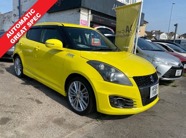View our Suzuki Swift 1.6 Sport Automatic Petrol Yellow 5dr