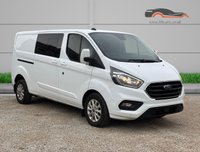 USED 2022 72 FORD TRANSIT CUSTOM 2.0 300 EcoBlue Limited Crew Van Double Cab 5dr Diesel Manual L2 H1 Euro 6 (s/s) (130 ps) 