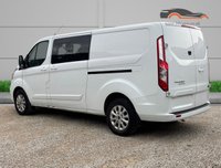 USED 2022 72 FORD TRANSIT CUSTOM 2.0 300 EcoBlue Limited Crew Van Double Cab 5dr Diesel Manual L2 H1 Euro 6 (s/s) (130 ps) 