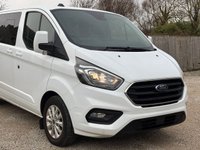 USED 2022 72 FORD TRANSIT CUSTOM 2.0 300 EcoBlue Limited Crew Van Double Cab 5dr Diesel Manual L2 H1 Euro 6 (s/s) (130 ps) 