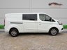 USED 2022 72 FORD TRANSIT CUSTOM 2.0 300 EcoBlue Limited Crew Van Double Cab 5dr Diesel Manual L2 H1 Euro 6 (s/s) (130 ps) 
