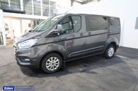 USED 2022 72 FORD TRANSIT CUSTOM 2.0 320 EcoBlue Limited Crew Van Double Cab Auto L1 H1 Euro 6 (170 ps) SIX SEATS + AIR CON + AUTO