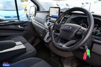 USED 2022 72 FORD TRANSIT CUSTOM 2.0 320 EcoBlue Limited Crew Van Double Cab Auto L1 H1 Euro 6 (170 ps) SIX SEATS + AIR CON + AUTO