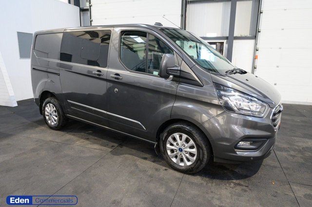 View our Ford Transit Custom 2.0 320 EcoBlue Limited Crew Van Double Cab Auto L1 H1 Euro 6 (170 ps)