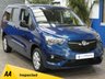 USED 2022 72 VAUXHALL COMBO LIFE 1.5 Turbo D SE XL MPV 5dr Diesel Manual 6Spd Euro 6 (s/s) (7 Seat) (100 ps) 5/7 SEAT ANDROID APPLE CARPLAY REAR VIEW CAMERA CRUISE CONTROL PARKING SENSORS 1 OWNERS GENUINE LOW MILES SERVICE HISTORY WARRANTY