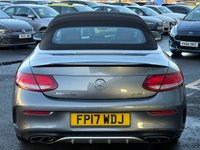 USED 2017 17 MERCEDES-BENZ C-CLASS 3.0 C43 V6 AMG (Premium Plus) Cabriolet 2dr Petrol G-Tronic+ 4MATIC Euro 6 (s/s) (367 ps) THIS CAR COMES WITH 6 MONTHS WARRANTY , BREAKDOWN COVER & RECOVERY++  GREAT EXAMPLE OF AUTOMATIC CONVERTABLE + NAVIGATION SYSTEM + BLUETOOTH + DAB RADIO + USB CONNECTION + FRONT AND REAR PARKING SENSORS + REVERSING CAMERA + FULL  LEATHER TRIM  + FRONT HEATED SEATS + FRONT MEMORY SEATS + CRUISE CONTROL + CLIMATE CONTROL + 19 INCH ALLOY WHEELS + BURMESTER SOUND SYSTEM + AUTO START STOP + ELECTRIC PARKING BRAKE + ELECTRIC SEAT ADJUSTMENT+ TRACTION CONTROL + DAY TIME RUNNING LIGHTS + KEY LESS START