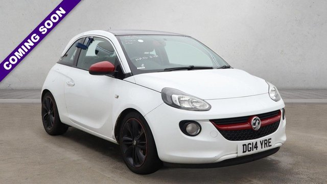 View our Vauxhall Adam 1.4 16v GLAM Hatchback 3dr Petrol Manual Euro 5 (87 ps)
