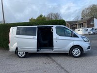 USED 2023 72 FORD TRANSIT CUSTOM 320 LIMITED L2 LWB 6 SEAT DCIV 2.0 ECOBLUE 130PS One Company Owner, 44000 Miles, Desirable High Specification 6 Seater Crew Van With Air Con, Alloys, Media Screen, Rear Camera & Much More!