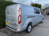 USED 2023 72 FORD TRANSIT CUSTOM 320 LIMITED L2 LWB 6 SEAT DCIV 2.0 ECOBLUE 130PS One Company Owner, 44000 Miles, Desirable High Specification 6 Seater Crew Van With Air Con, Alloys, Media Screen, Rear Camera & Much More!