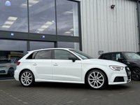 USED 2018 18 AUDI A3 1.5 TFSI CoD Black Edition Sportback 5dr Petrol Manual Euro 6 (s/s) (150 ps) CRUISE*CLIMATE*NAV*FULL HISTORY
