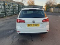 USED 2019 VOLKSWAGEN GOLF 1.6TDI S EST Euro 6  1.6LT DIESEL MANUAL ( Estate) 73,000 miles White one owner from new.