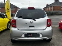 USED 2020 NISSAN MICRA 1.2 Automatic Petrol Silver 5 dr JAPANESE IMPORTED NISSAN MARCH/ MICRA + SUPER LOW MILEAGE AUTOMATIC + CLEAN CONDITION THROUGHOUT + CHEAP/ECO + IDEAL NEW DRIVER CAR + FINISHED IN METALLIC SILVER + SPEC INCLUDES PRIVACY GLASS, FRONT AND REAR PARKING SENSORS, WHEEL TRIMS, CLOTH INTERIOR, REMOTE LOCKING, ELECTRIC WINDOWS, FOLDING DOOR MIRRORS, TRACTION CONTROL, A/C, CLOTH INTERIOR, ISOFIX + 3 MONTHS WARRANTY + 12 MONTHS AA BREAKDOWN COVER INCLUDED.