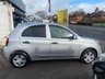 USED 2020 NISSAN MICRA 1.2 Automatic Petrol Silver 5 dr JAPANESE IMPORTED NISSAN MARCH/ MICRA + SUPER LOW MILEAGE AUTOMATIC + CLEAN CONDITION THROUGHOUT + CHEAP/ECO + IDEAL NEW DRIVER CAR + FINISHED IN METALLIC SILVER + SPEC INCLUDES PRIVACY GLASS, FRONT AND REAR PARKING SENSORS, WHEEL TRIMS, CLOTH INTERIOR, REMOTE LOCKING, ELECTRIC WINDOWS, FOLDING DOOR MIRRORS, TRACTION CONTROL, A/C, CLOTH INTERIOR, ISOFIX + 3 MONTHS WARRANTY + 12 MONTHS AA BREAKDOWN COVER INCLUDED.