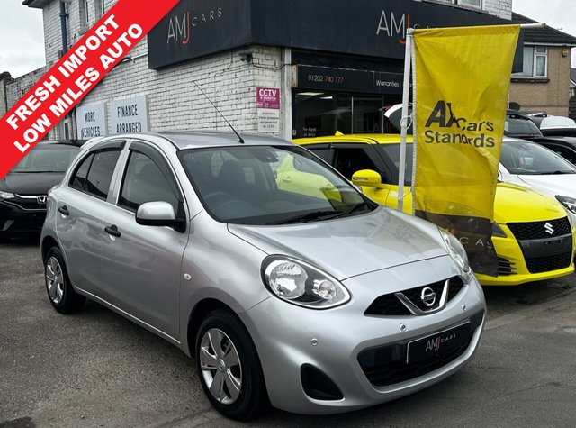 2020 NISSAN MICRA 1.2 AUTOMATIC PETROL SILVER 5 DR JAPANESE IMPORTED NISSAN MARCH MICRA SUPER... photo