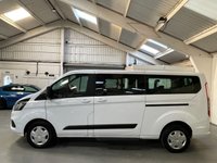 USED 2022 22 FORD TOURNEO CUSTOM 2.0 320 EcoBlue Leader Shuttle Double Cab 5dr Diesel Manual L2 Euro 6 (s/s) (130 ps) 9 SEATS+1 OWNER+F.S.H+EURO 6