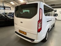 USED 2022 22 FORD TOURNEO CUSTOM 2.0 320 EcoBlue Leader Shuttle Double Cab 5dr Diesel Manual L2 Euro 6 (s/s) (130 ps) 9 SEATS+1 OWNER+F.S.H+EURO 6