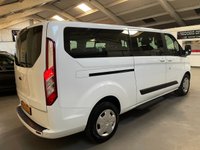 USED 2022 22 FORD TOURNEO CUSTOM 2.0 320 EcoBlue Leader Shuttle Double Cab 5dr Diesel Manual L2 Euro 6 (s/s) (130 ps) 9 SEATS+1 OWNER+F.S.H+EURO 6