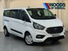 USED 2022 22 FORD TOURNEO CUSTOM 2.0 320 EcoBlue Leader Shuttle Double Cab 5dr Diesel Manual L2 Euro 6 (s/s) (130 ps) 9 SEATS+1 OWNER+F.S.H+EURO 6